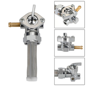 Gas Tank Fuel Cock Valve Petcock fit for FLHS FLHTC Touring 1989-90 FLST 86-90