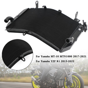 Radiator Cooling Cooler For Yamaha FZ10 MT-10 MTN1000 2016-2021 YZF-R1 15-22