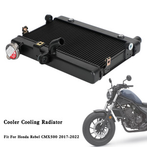 Radiator Cooling Cooler Fit For Honda Rebel CM 500 CMX500 2017-2024 Generic