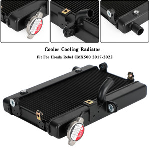 Radiator Cooling Cooler Fit For Honda Rebel CM 500 CMX500 2017-2024 Generic