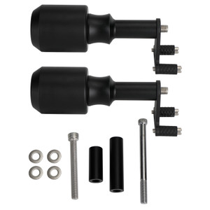 Aluminum Frame Crash Sliders Protection Black Fit For Kawasaki Ninja Z400 18-21