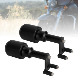 Aluminum Frame Crash Sliders Protection Black Fit For Kawasaki Ninja Z400 18-21