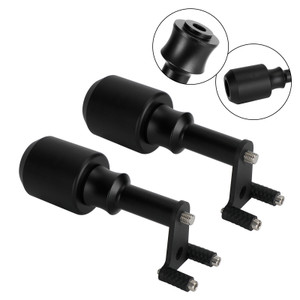 Aluminum Frame Crash Sliders Protection Black Fit For Kawasaki Ninja Z400 18-21