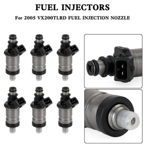 6PCS Fuel Injector 65L-13761-00-00 For Yamaha 150/200/225 HP 2 Stroke