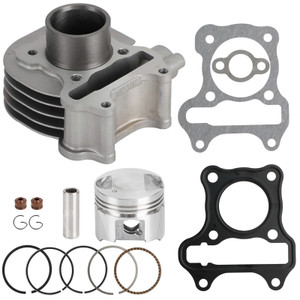 Cylinder Piston Gasket Kit For Suzuki Address V50G CA42A CA44A Lets 4 UZ50 CA41A