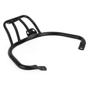 Sloped Rear Rack Carrier Pannier Black For Vespa Sprint Primavera 50 125 150