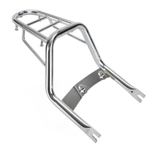 Rear Rack Chrome Luggage Carrier Fits Honda Z125 Monkey 125 2018-2022 New