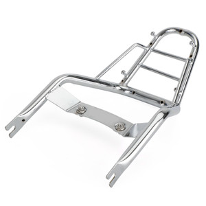Rear Rack Chrome Luggage Carrier Fits Honda Z125 Monkey 125 2018-2022 New