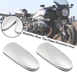 Aluminum Motorcycle Handlebar Riser Top Clamp Decoration Cover For BMW R nineT