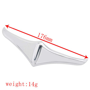 Rear Fender Leading Edge Tip Trim Accent Chrome For Touring FLHX FLTR