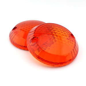 Turn Signal Light Lens Cover For Suzuki Cruisers Intruder 1400 VX800 Amber