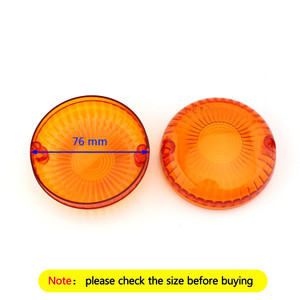 Turn Signal Light Lens Cover For Yamaha V Star 650 1100 Vmax 1200/1700 Amber