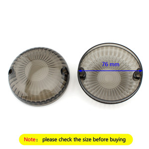 Turn Signal Light Lens Cover For Yamaha V Star 650 1100 Vmax 1200/1700 Smoke