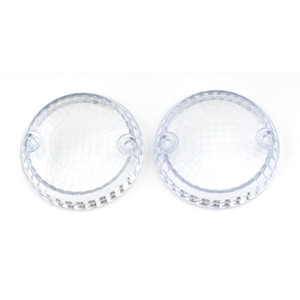 Turn Signals Indicators Lens Cover For Yamaha Kawasaki Vulcan 1500 VN Clear