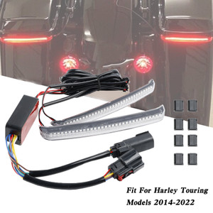 Saddlebag LED Flowing Turn Signal Light For Road Glide FLHR CVO 2014-2022