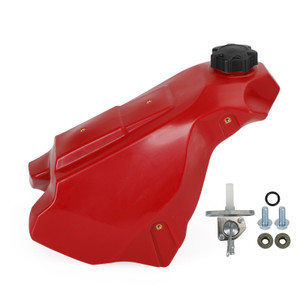 3.6 Gal OVERSIZE Large Capacity Gas FUEL Tank For Honda CR500R 1989-2001 Red