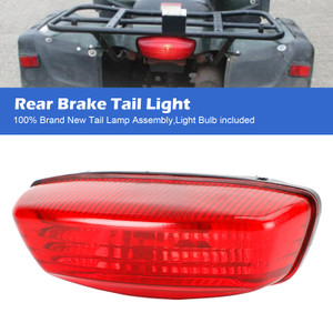Rear Brake Tail Light Red Lens For Suzuki LTF 250 Ozark LT-Z250 LTZ 400 Z LT-F