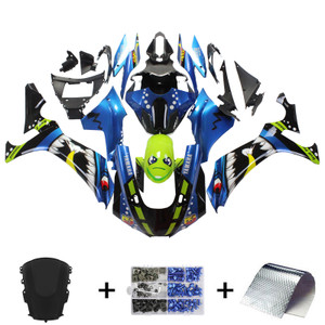 2020-2022 Yamaha YZF R1 Amotopart Injection Fairing Kit Bodywork Plastic ABS #105