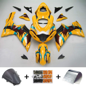 Injection Fairing Kit Bodywork Plastic ABS For Suzuki GSXR 600/750 2011-2021 K11 129