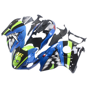 1999-2007 Suzuki Hayabusa GSX1300 Amotopart Injection Fairing Kit Bodywork Plastic ABS #109