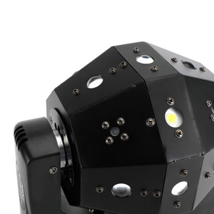 RGBW 3In1 LED Laser Moving Head Stage Light DMX DJ Disco Party Effect Lighting