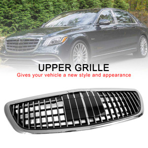2014-2020 Mercedes Benz W222 S class S680 Maybach Style Grille with ACC