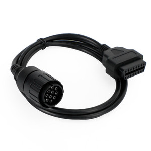 Motorcycle 10 Pin To 16Pin For BMW OBD2 Cable Connector Diagnostic Scanner Cable