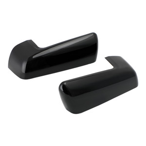 Gloss Black Mirror Cap Cover Trim Accessories for Chevy Silverado 1500 2019-2022 Generic