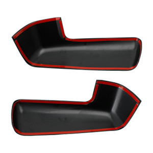 Gloss Black Mirror Cap Cover Trim Accessories for Chevy Silverado 1500 2019-2022 Generic