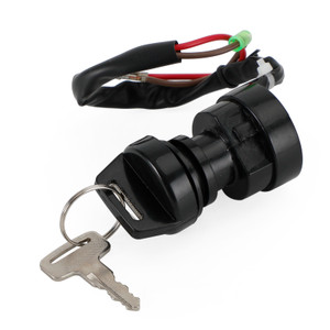 Ignition Key Switch For Kawasaki KLF300 Bayou 300 4X4 1989-2000 2001 2002 2003