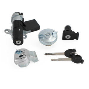 Ignition Key Switch For Honda Lead NHX110 2008-2012 Seat Lock Fuel Cap Lock Set