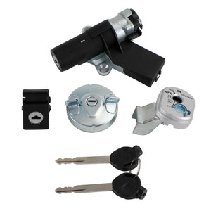 Ignition Key Switch For Honda Lead NHX110 2008-2012 Seat Lock Fuel Cap Lock Set