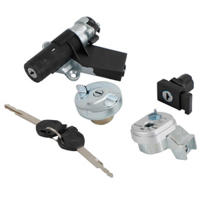 Ignition Key Switch For Honda Lead NHX110 2008-2012 Seat Lock Fuel Cap Lock Set