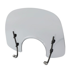 ABS Motorcycle Windshield WindScreen fit for Vespa Primavera 150 2014-2021 Gray