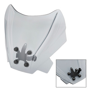 ABS Motorcycle Windshield WindScreen fit for HONDA CB650R 2019-2021 Gray