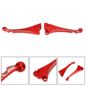 Brake Clutch Levers for Vespa Sprint 150 2016-2021 Primavera 125 150 2014-2021 Red