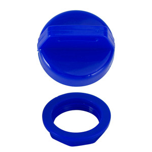 Blue Ignition Key Cover w/Nut For Polaris RZR XP 1000 900 800 Ranger Sportsman