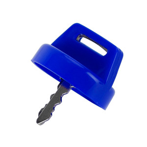 Blue Ignition Key Cover w/Nut For Polaris RZR XP 1000 900 800 Ranger Sportsman