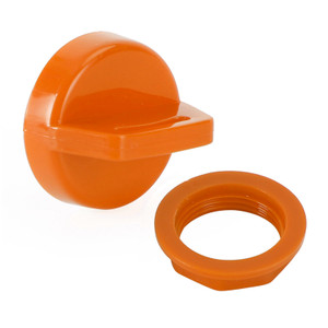 Orange Ignition Key Cover w/Nut For Polaris RZR XP 1000 900 800 Ranger Sportsman