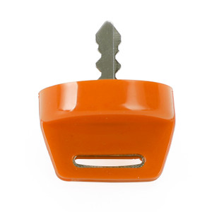 5PCS Orange Ignition Key Cover w/Nut For Polaris RZR XP 570 800 900 1000 5433534