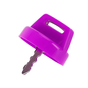 Violet Ignition Key Cover w/Nut For Polaris RZR XP 1000 900 800 Ranger Sportsman