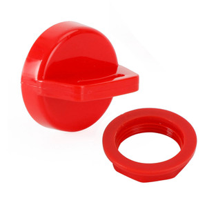 Red Ignition Key Cover w/Nut For Polaris RZR XP 1000 900 800 Ranger Sportsman