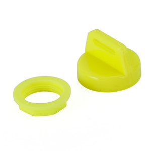 Yellow Ignition Key Cover w/Nut For Polaris RZR XP 1000 900 800 Ranger Sportsman