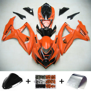 Injection Fairing Kit Bodywork Plastic ABS For Suzuki GSXR 600/750 2008-2010 K8 #112