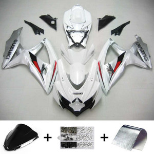 Injection Fairing Kit Bodywork Plastic ABS For Suzuki GSXR 600/750 2008-2010 K8 #113
