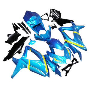 2008-2010 Suzuki GSXR 600/750 K8 Amotopart Injection Fairing Kit Bodywork Plastic ABS #140