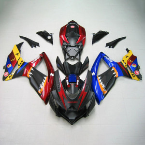 Injection Fairing Kit Bodywork Plastic ABS For Suzuki GSXR 600/750 2008-2010 K8 #154
