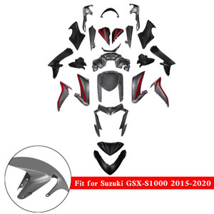 Injection Plastic Bodywork Fairing Kit for Suzuki GSX-S 1000 GSXS 2015-2020 12#