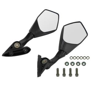 Rearview Mirror Short Stem LH & RH For Yamaha YZF-R3 YZF R3 R25 ABS 2015-2021