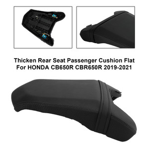 Thicken Rear Seat Passenger Cushion Flat Black A For Honda Cb650R Cbr650R 19-23 Generic